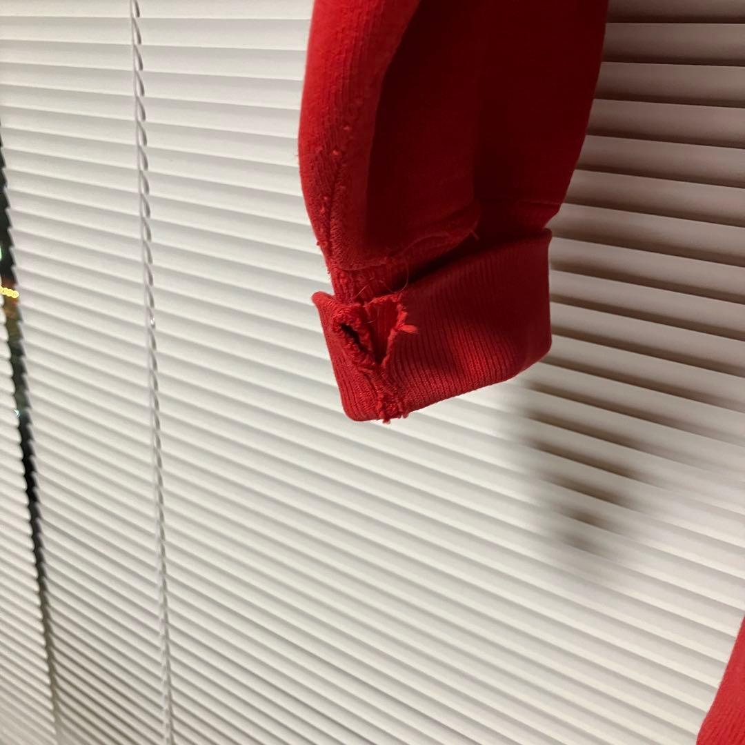 90s 刺繍タグ Champion リバースウィーブ WISCONSIN XL