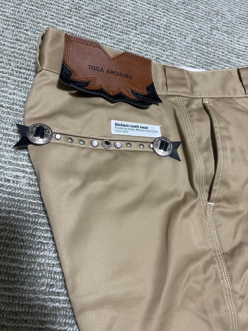 専用TOGA ARCHIVES×DickiesブーツカットTC21-FF521