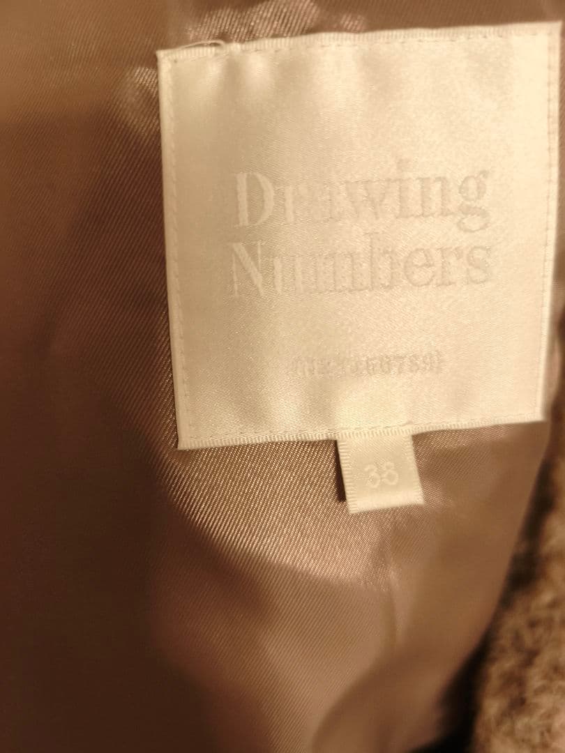 週末限定セール！【美品】Drawing Numbers ミンクエコファーベスト