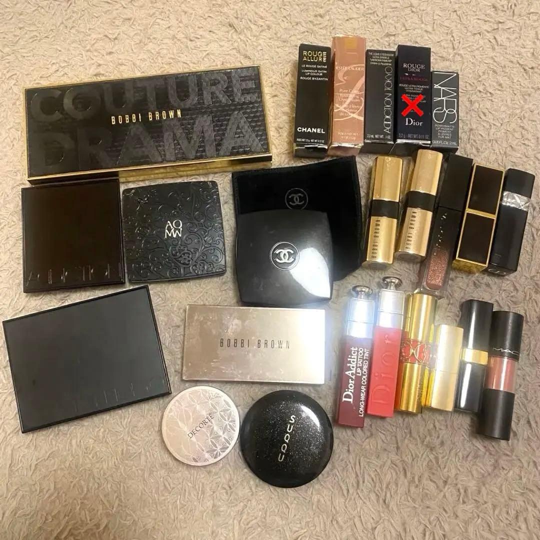 デパコスまとめ売り　24点　CHANEL Dior SUQQU