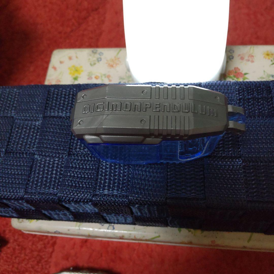 デジモン ペンデュラム ブルーシルバー ケース付き