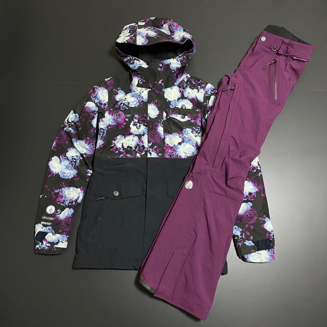 a*e様 美品 VOLCOM GORE-TEX スノーボード 上下セット レディ
