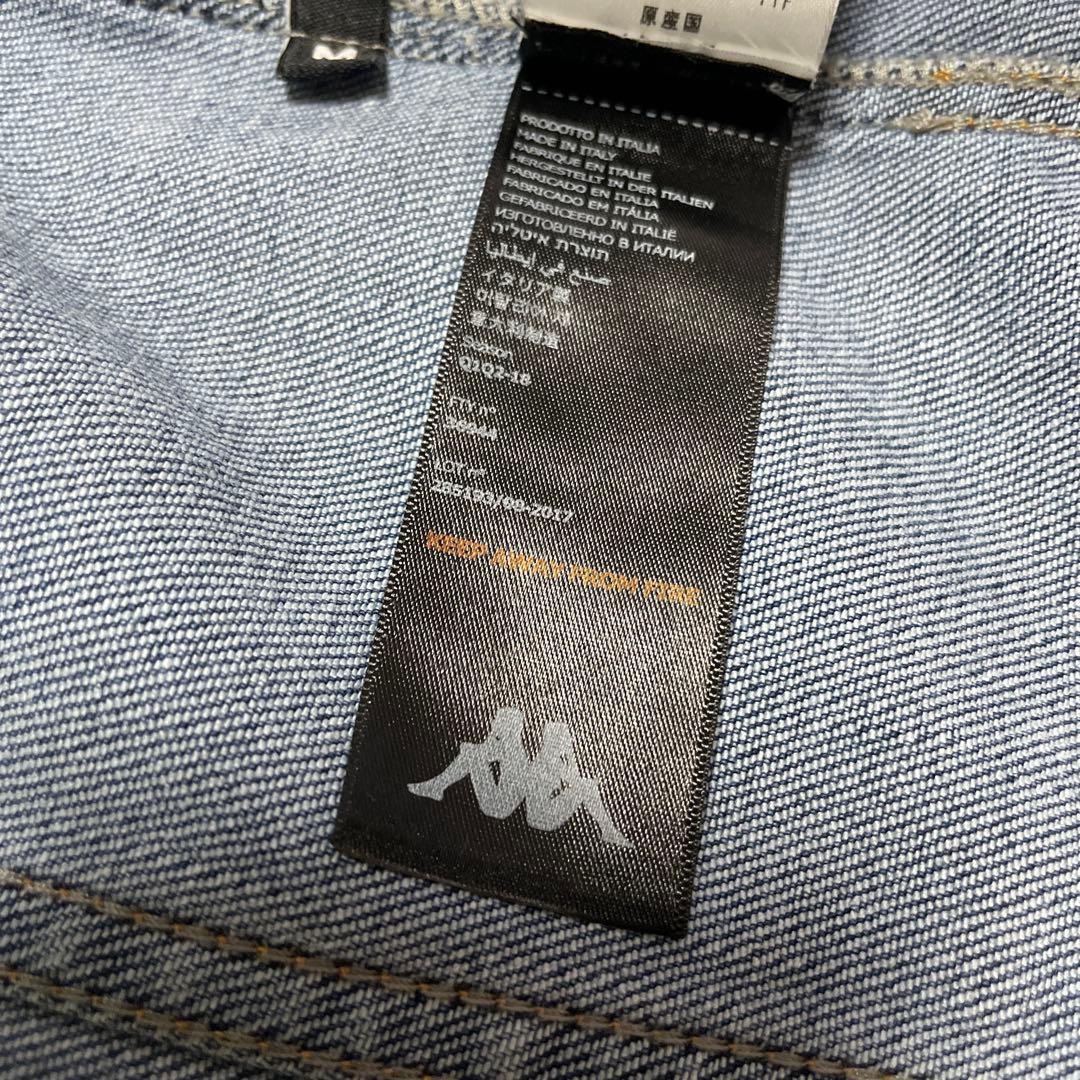 希少kappa kontroll デニムジャケットMサイズ イタリア製