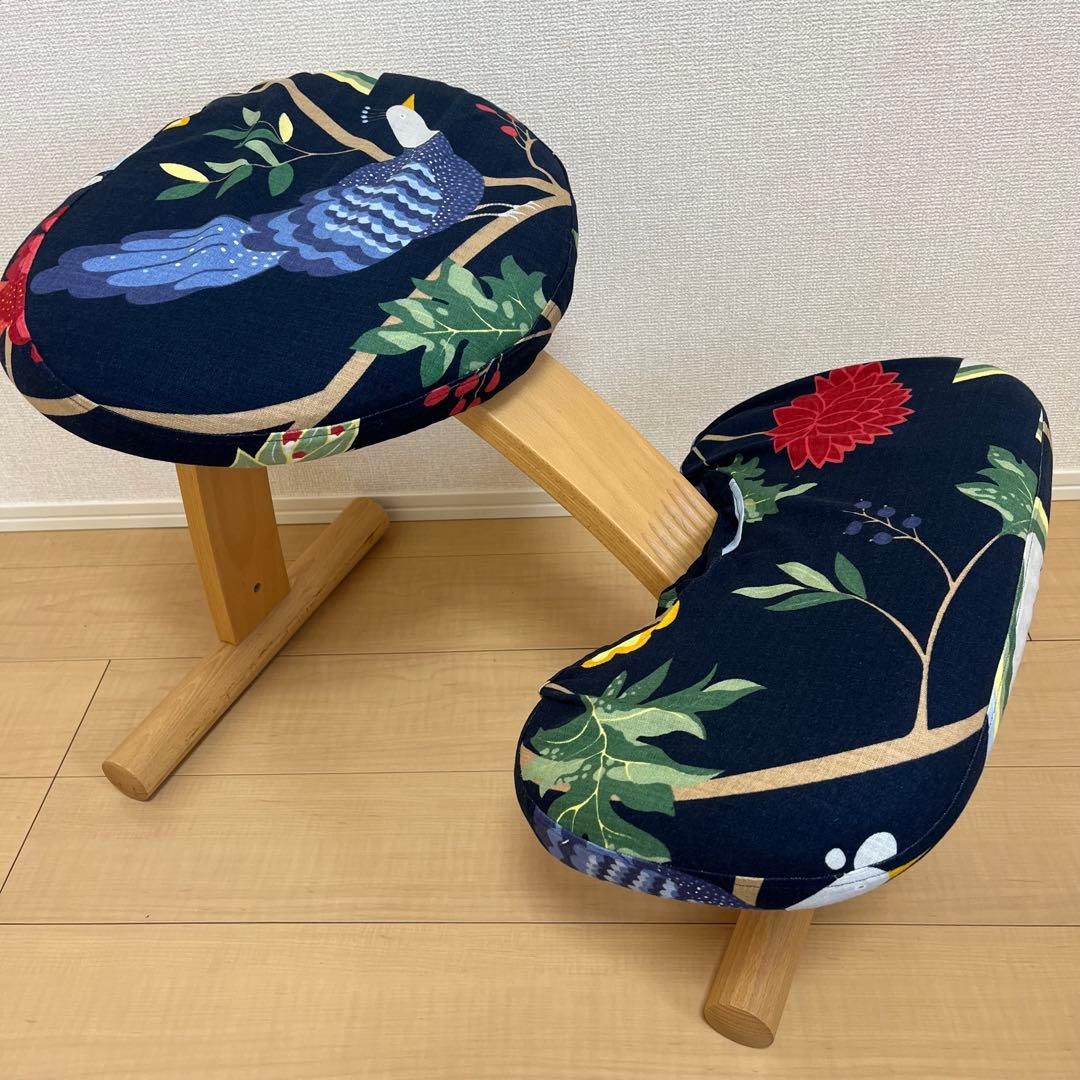 美品✨Balans Easy バランスチェア サカモトハウス ブラウン カバー付