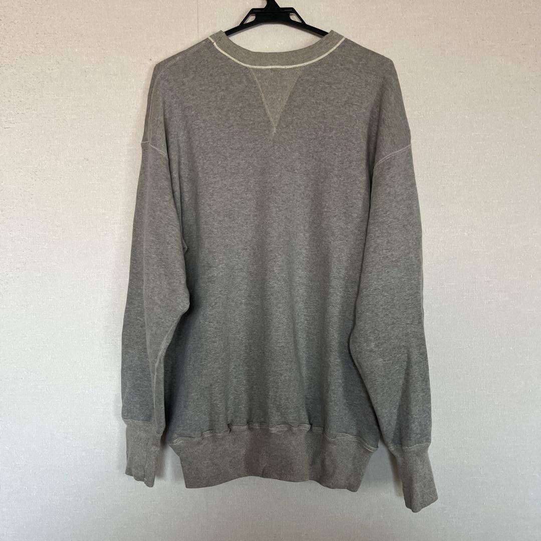 ウエアハウス　401 セットインスリーブスウェット　グレー