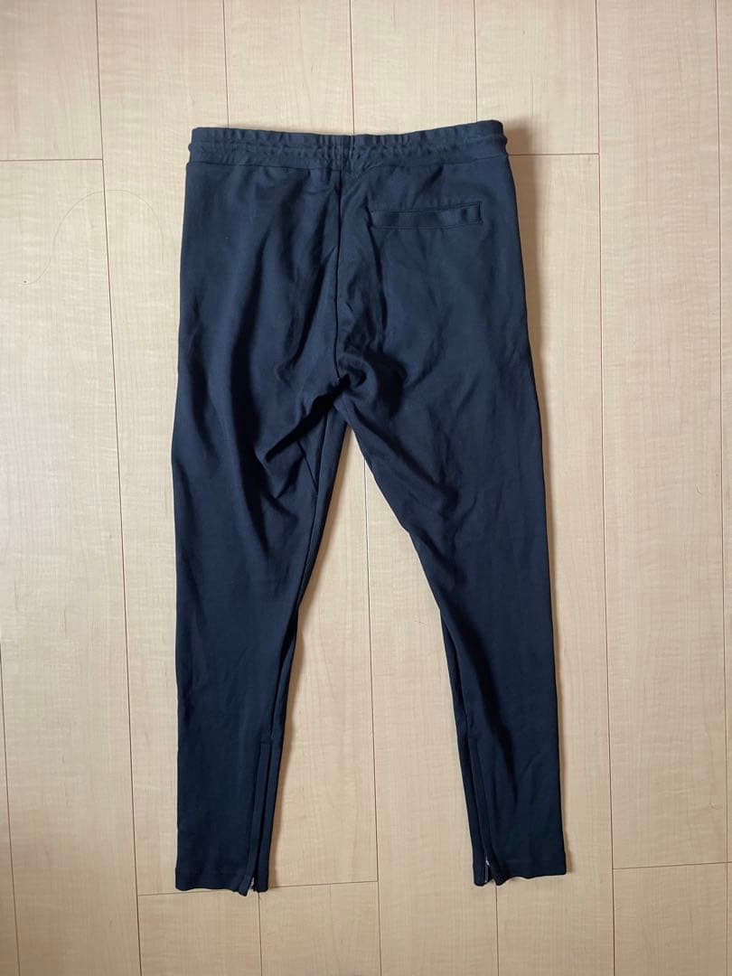 美品　cronos クロノス　ロングスウェットパンツ　ブラック