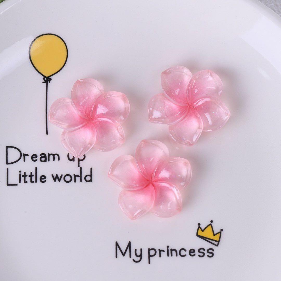 ハイビスカスネイルパーツランダム選べます