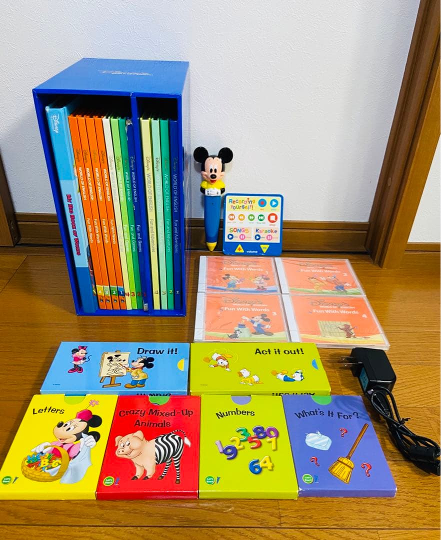 DWE ディズニー英語システム　教材　DVD CD BOOK