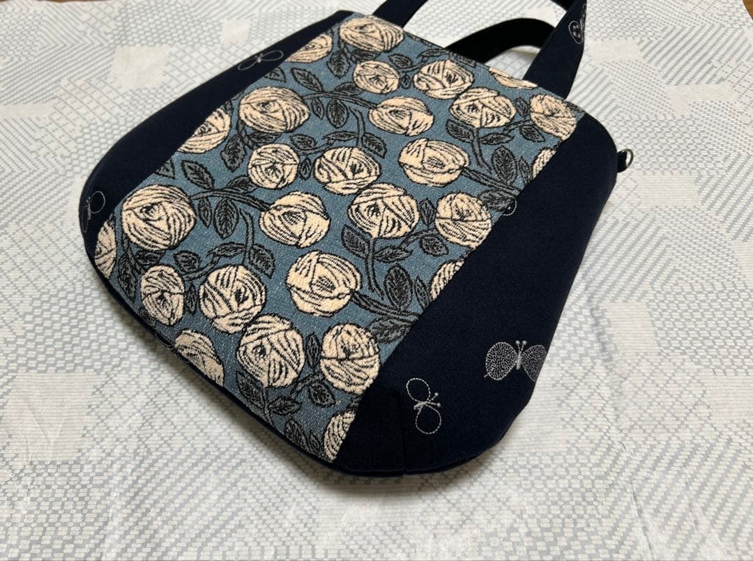 ハンドメイド＊ミナペルホネン＊rosy＋choucho＊コロりんトート