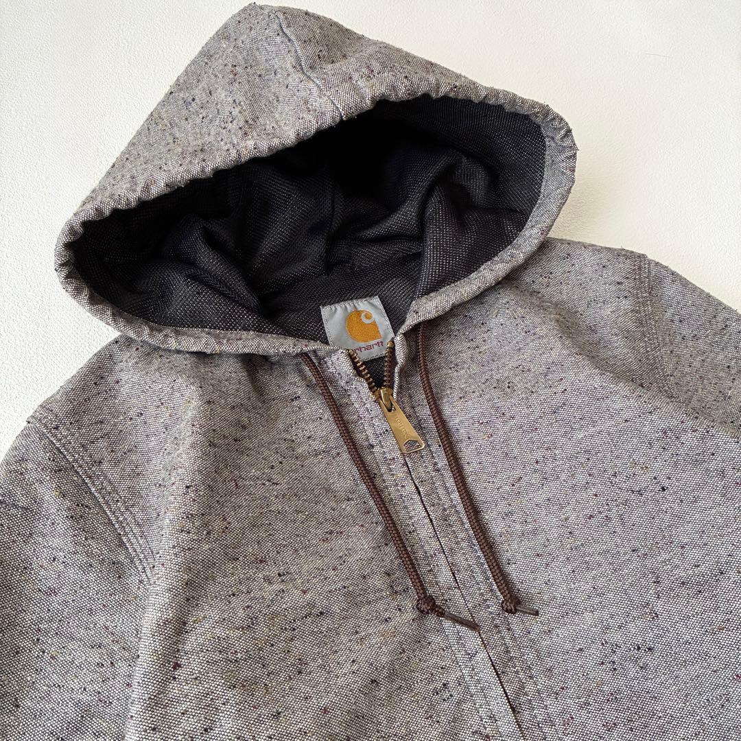 【専用】カーハート アクティブジャケット ウール混 ネップツイード パーカー
