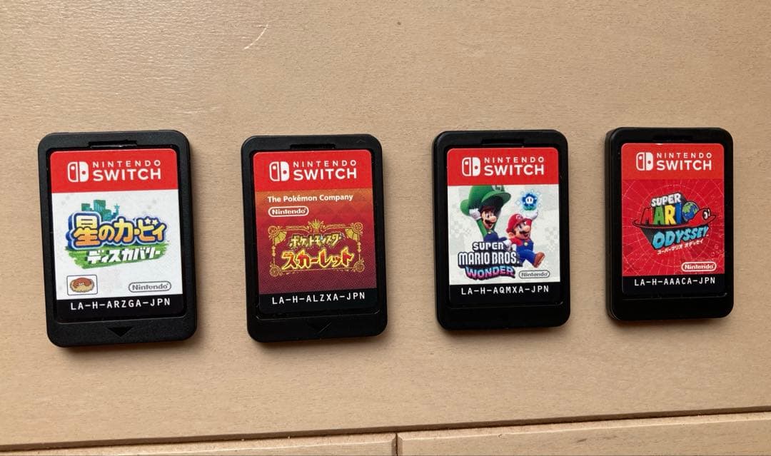 任天堂Switch ソフト　カービィ　ポケモン　マリオワンダー　オデッセイ