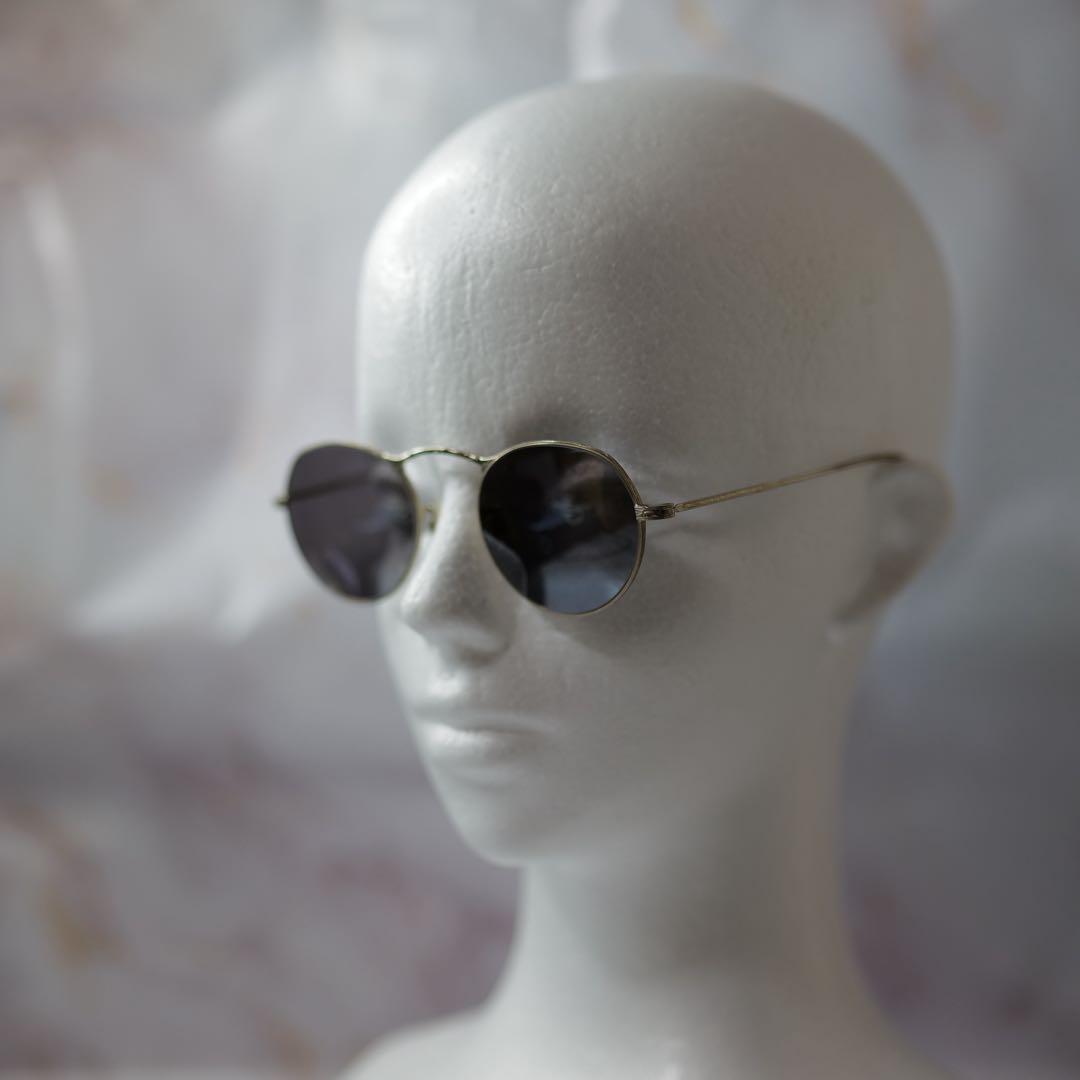 oliver peoples ラウンド Y2K アンティーク サングラス 貴重