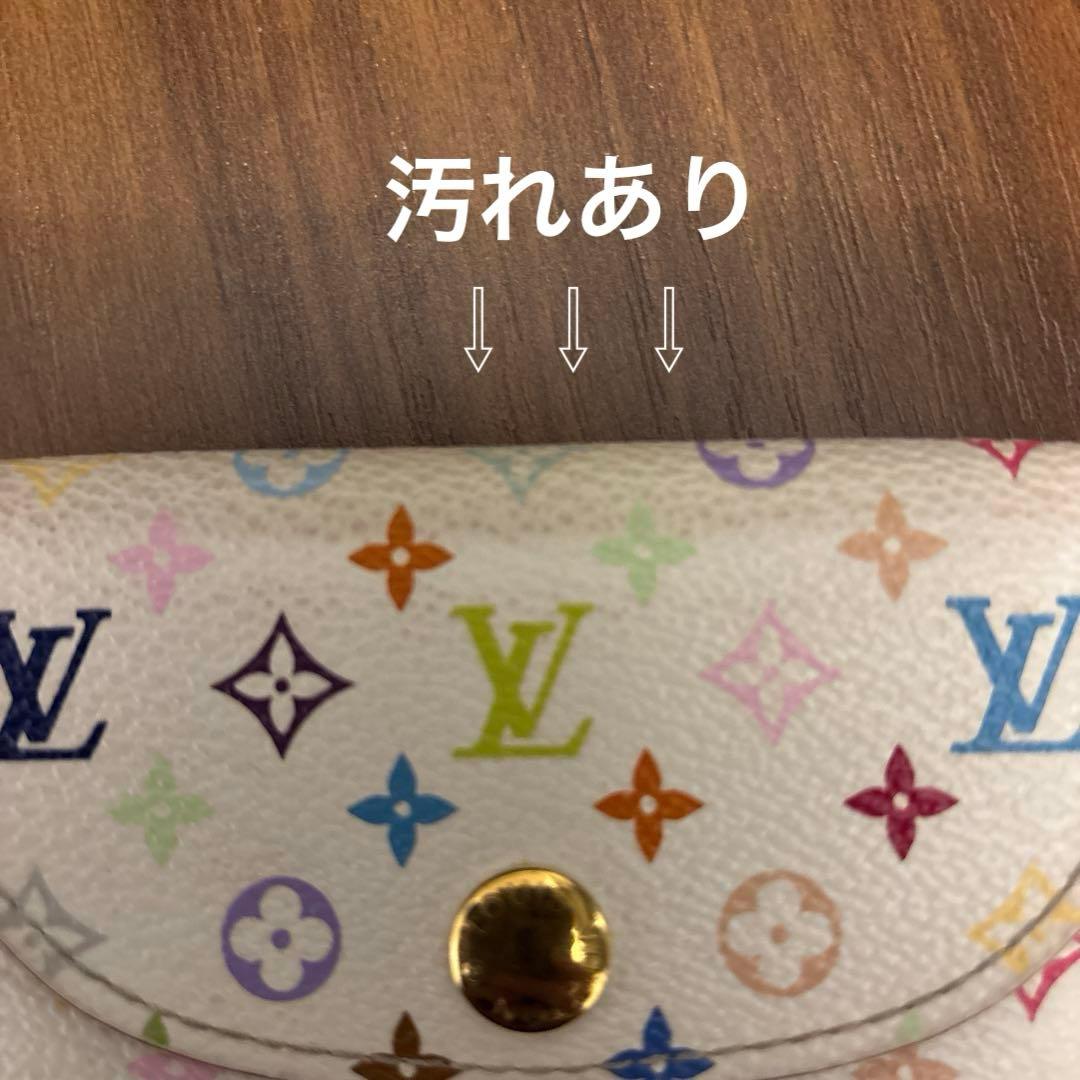 《ルイヴィトン》名刺入れ　カードケース モノグラム マルチカラー