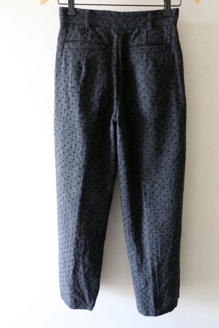 とき様 C6691 ウールドットパンツコーデ