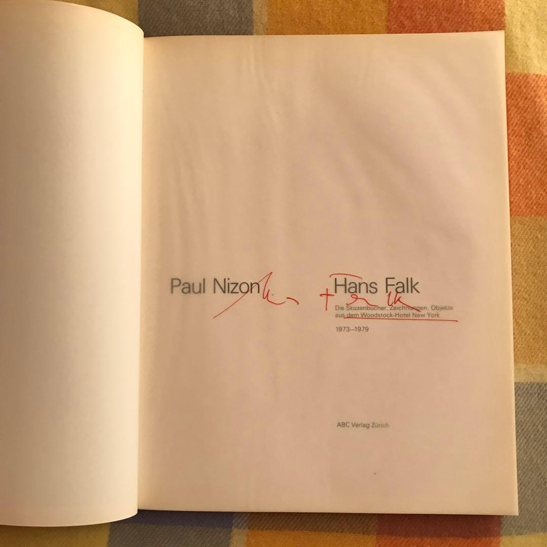 洋書 Paul Nizon Hans Falk Woodstock-Hotel