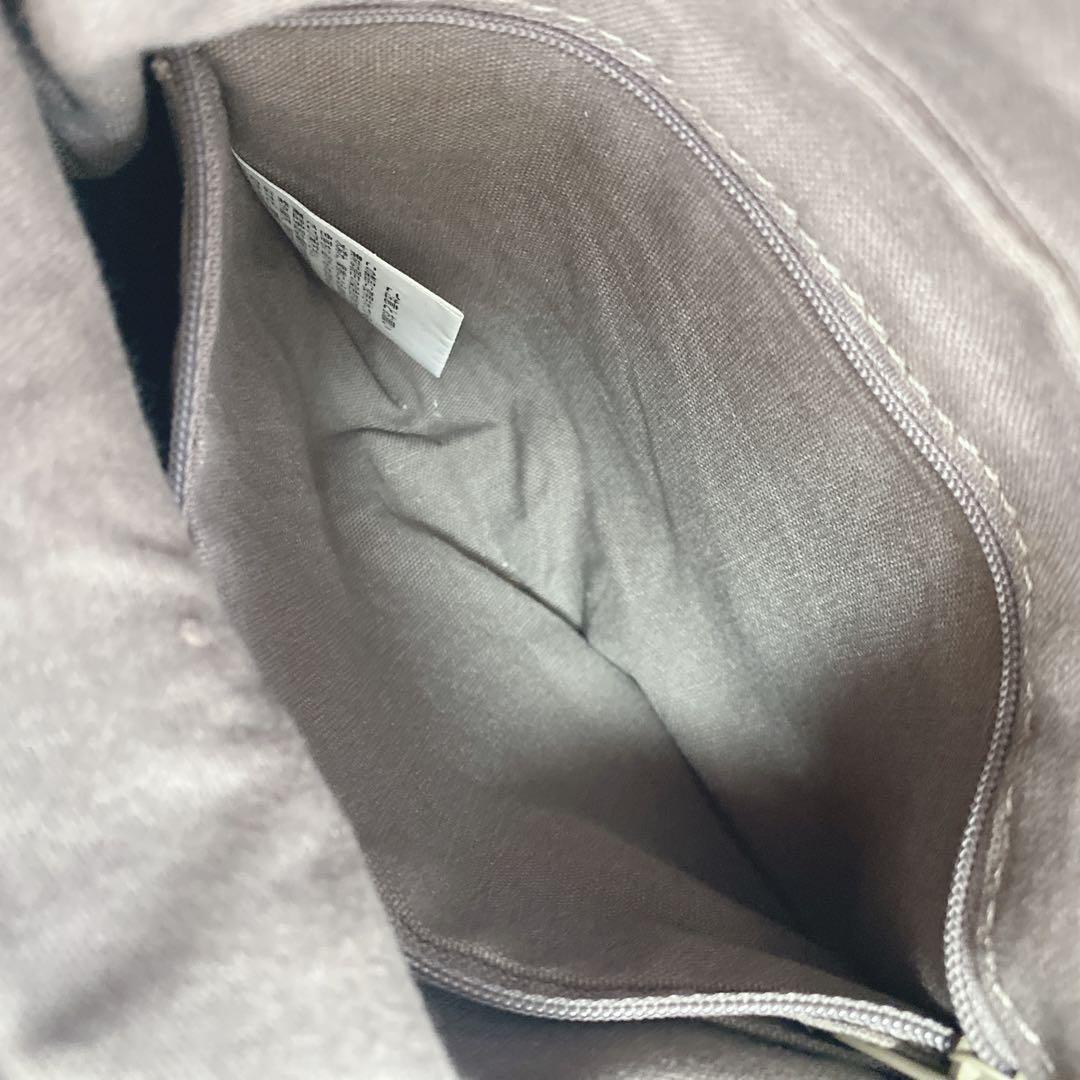 【TRES】牛革 スタッズ付き グレージュショルダー2wayバッグ y2k