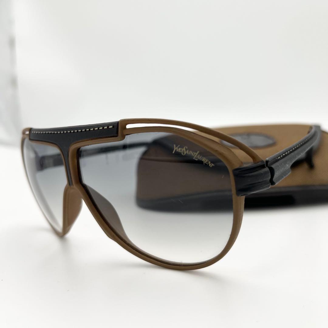 イヴサンローラン サングラス ディアドロップ アビエイター グレーグラデーション