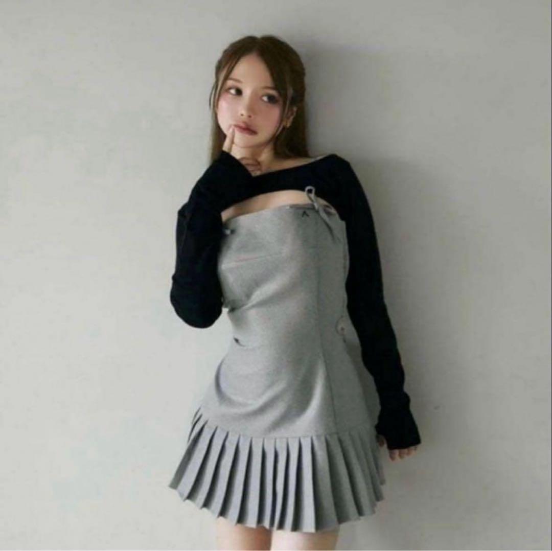 andmary Karen knit set mini dress Sサイズ