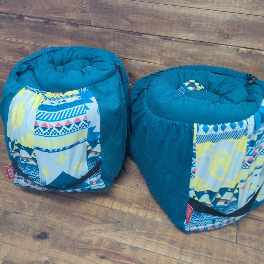 【即購入◎】ファミリー 2in1 寝袋 コールマン Coleman 2個セット