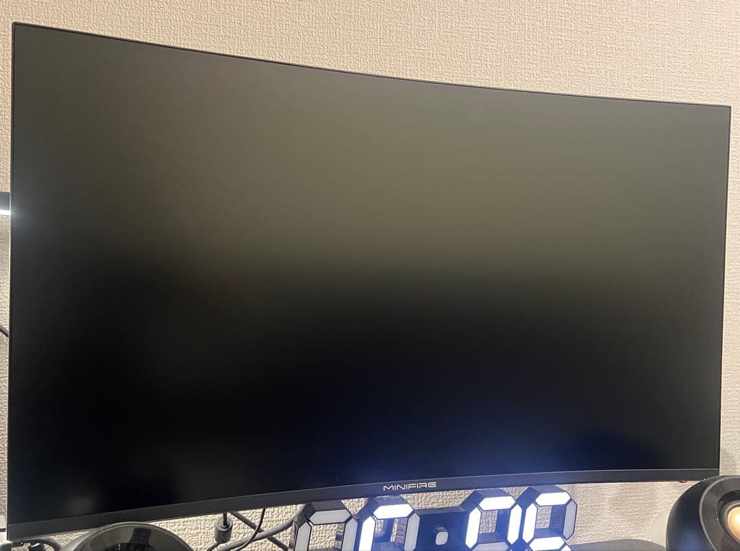 ガ*テ様 Minifire モニター27インチ 湾曲ゲーミングモニター