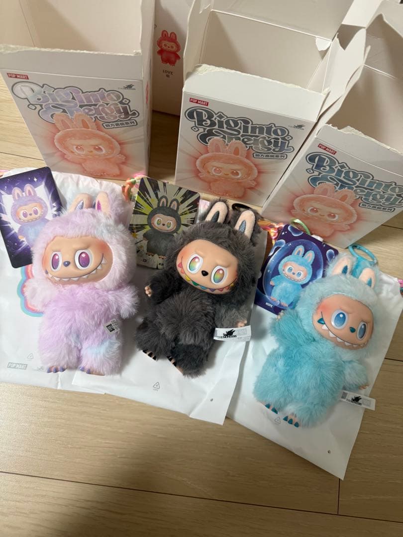 ラブブ シークレット付き3体セット