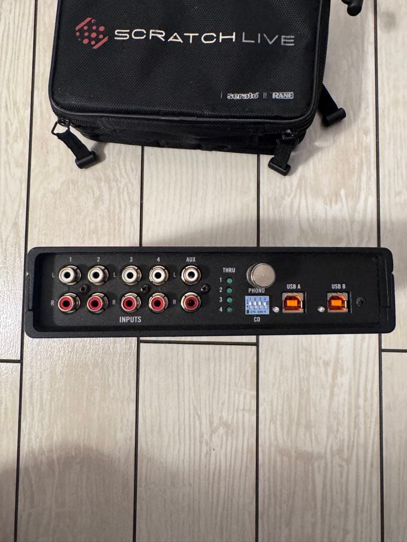 RANE SL4 Serato Scratch Live インターフェース