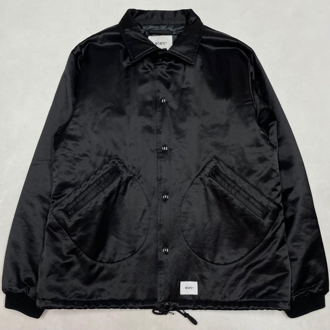 美品 WTAPS ダブルタップス コーチジャケット ナイロン レーヨン