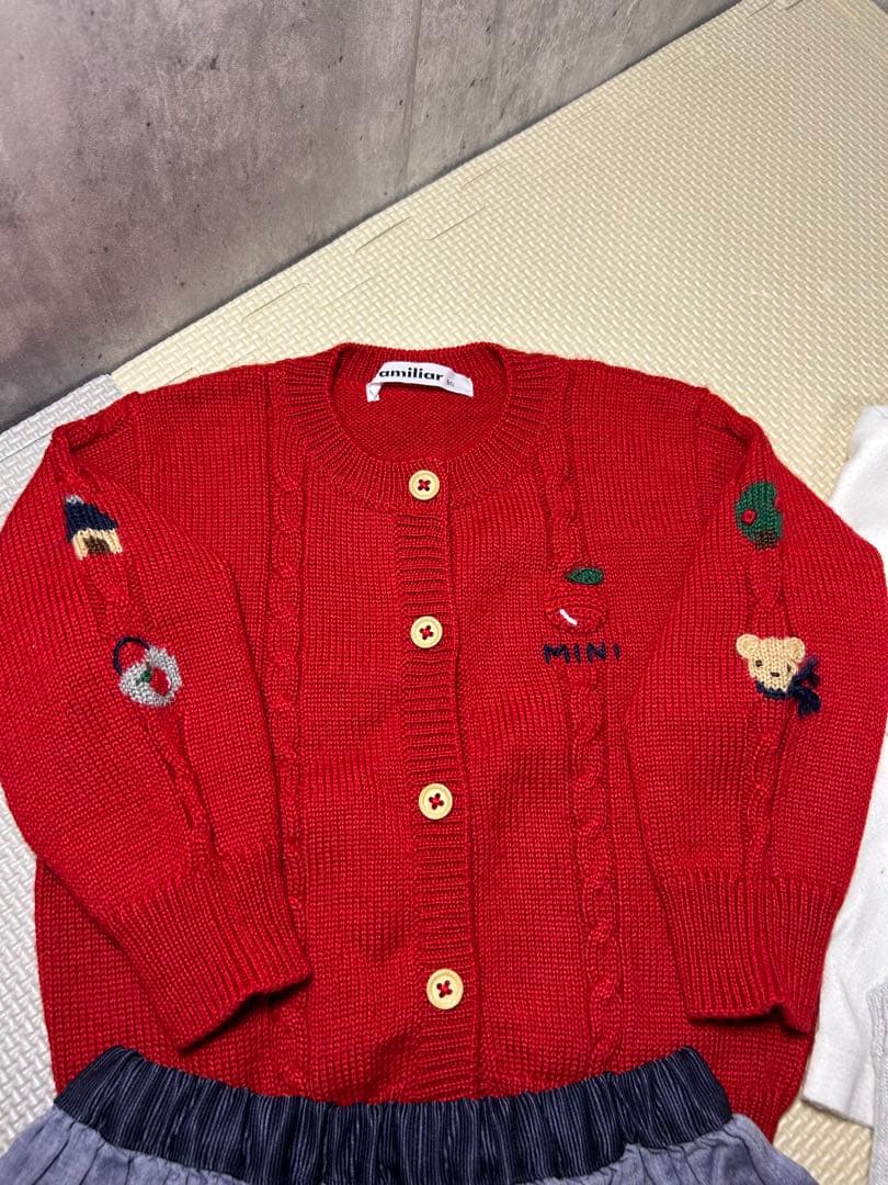 ファミリア 秋 冬服 コーデ売り セット 80cm 女の子 美品あり