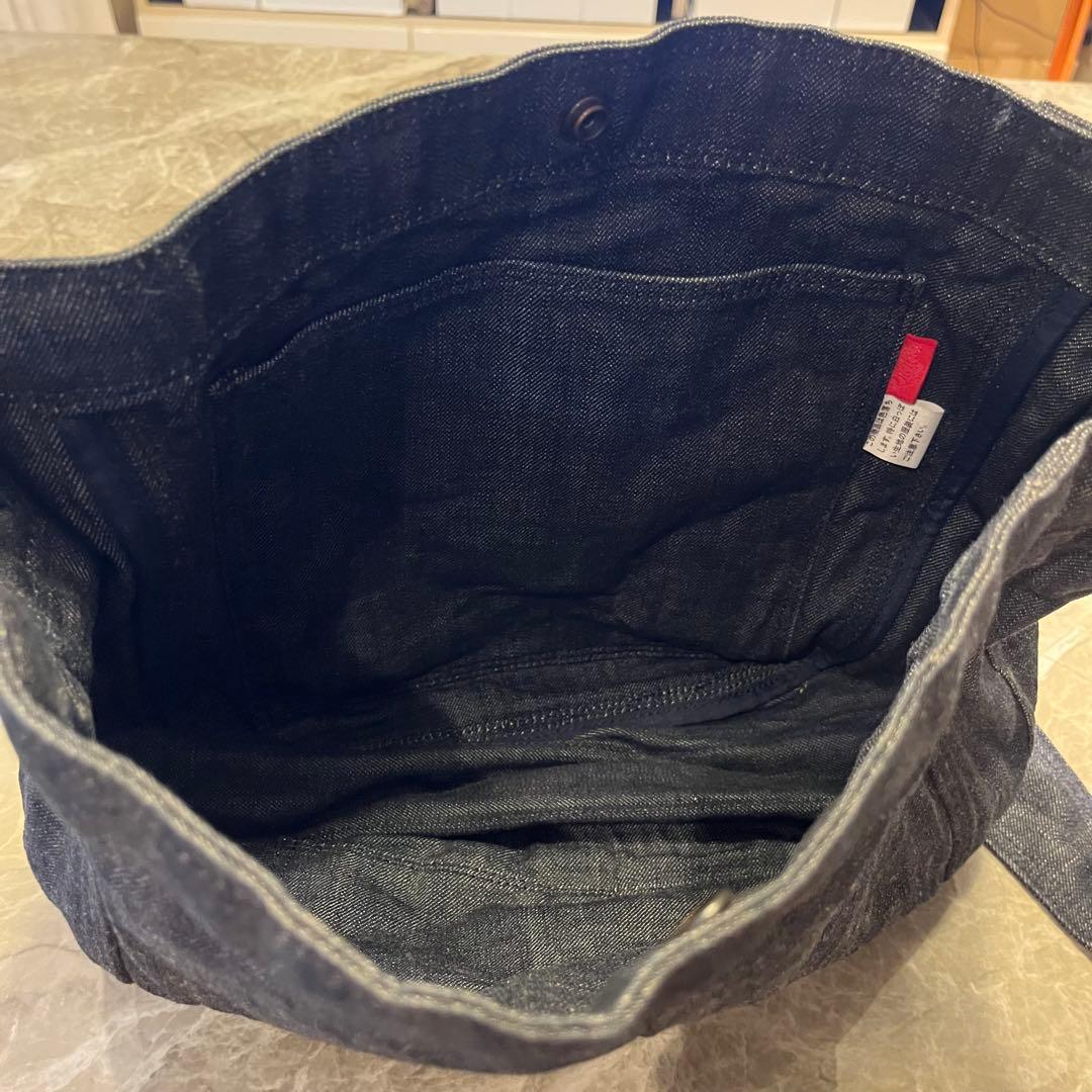 【PORTER】リーバイス コラボ デニム ショルダーバッグ ブラック