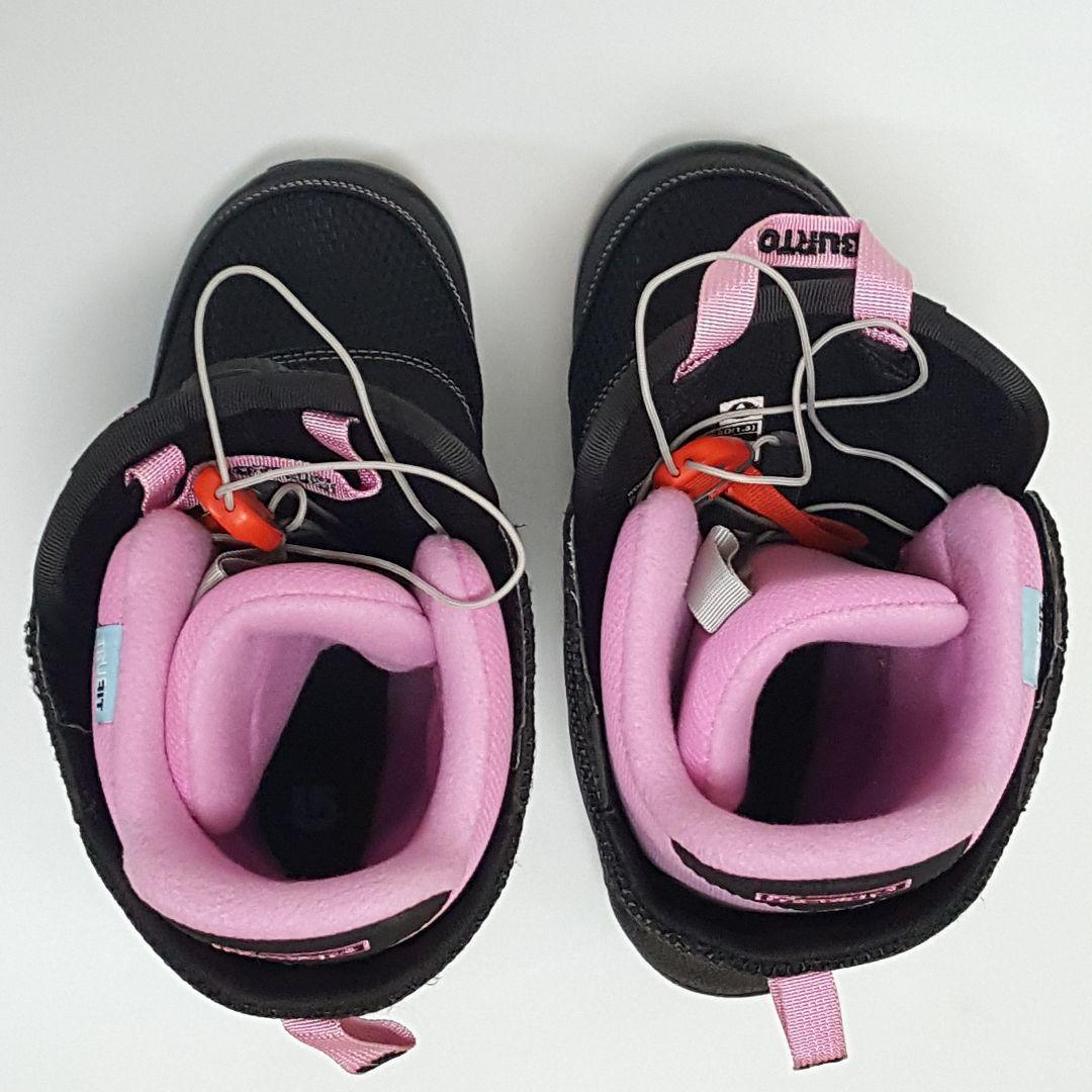 極美品 バートン レディース スノーボードブーツ PEACH BOA 黒 24