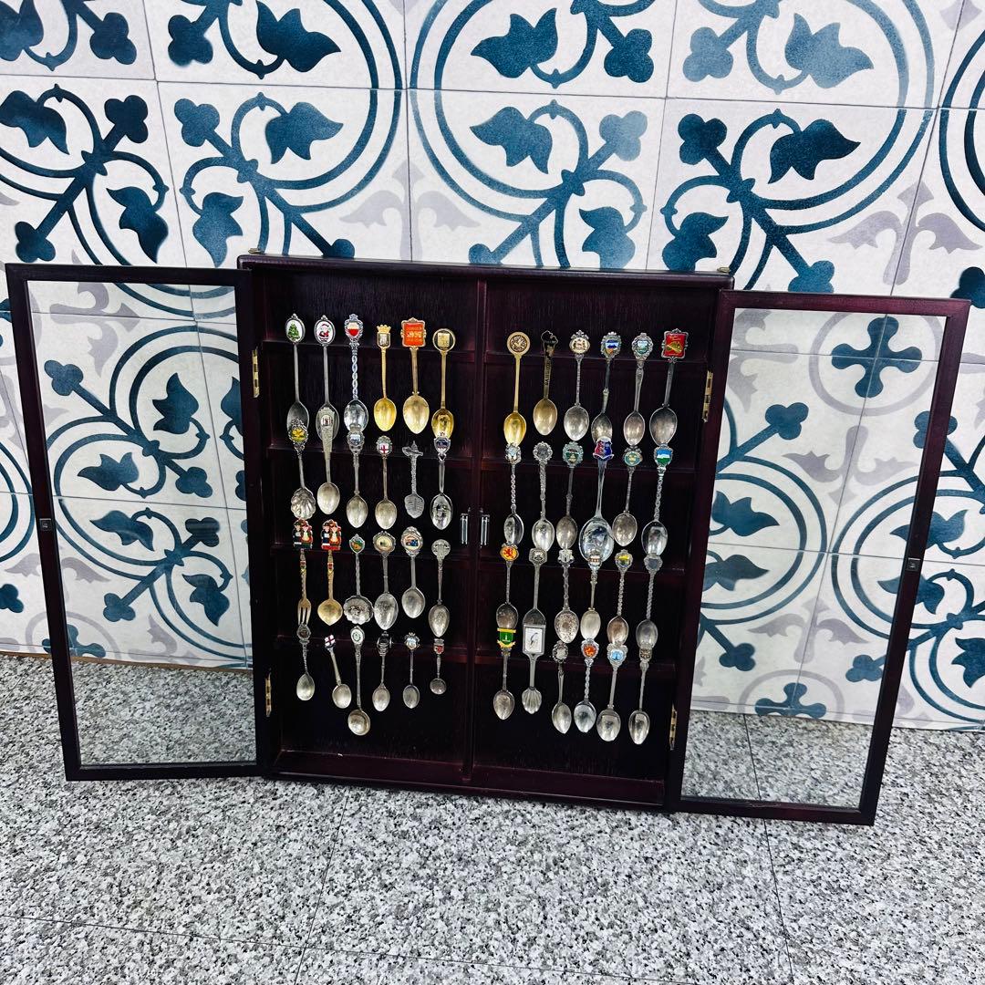 希少セット　世界各国　お土産　スーべニアスプーン　飾り　インテリア　ヴィンテージ