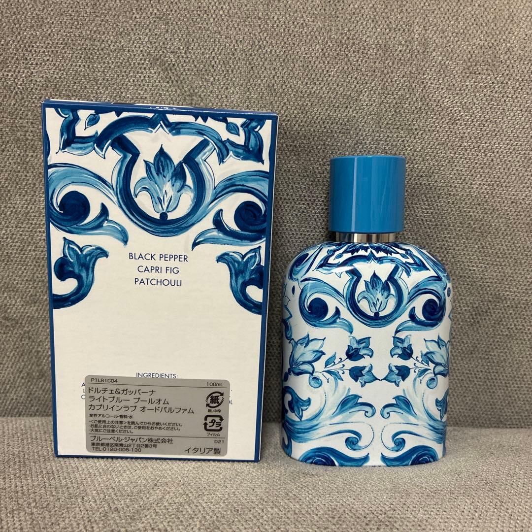 DOLCE&GABBANA ライトブループールオムカプリインラブオードパルファム