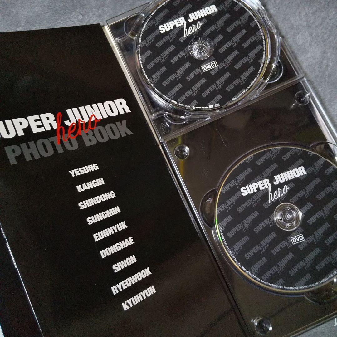 SUPER JUNIOR【廃盤】Hero [2CD+DVD]<初回生産限定盤>