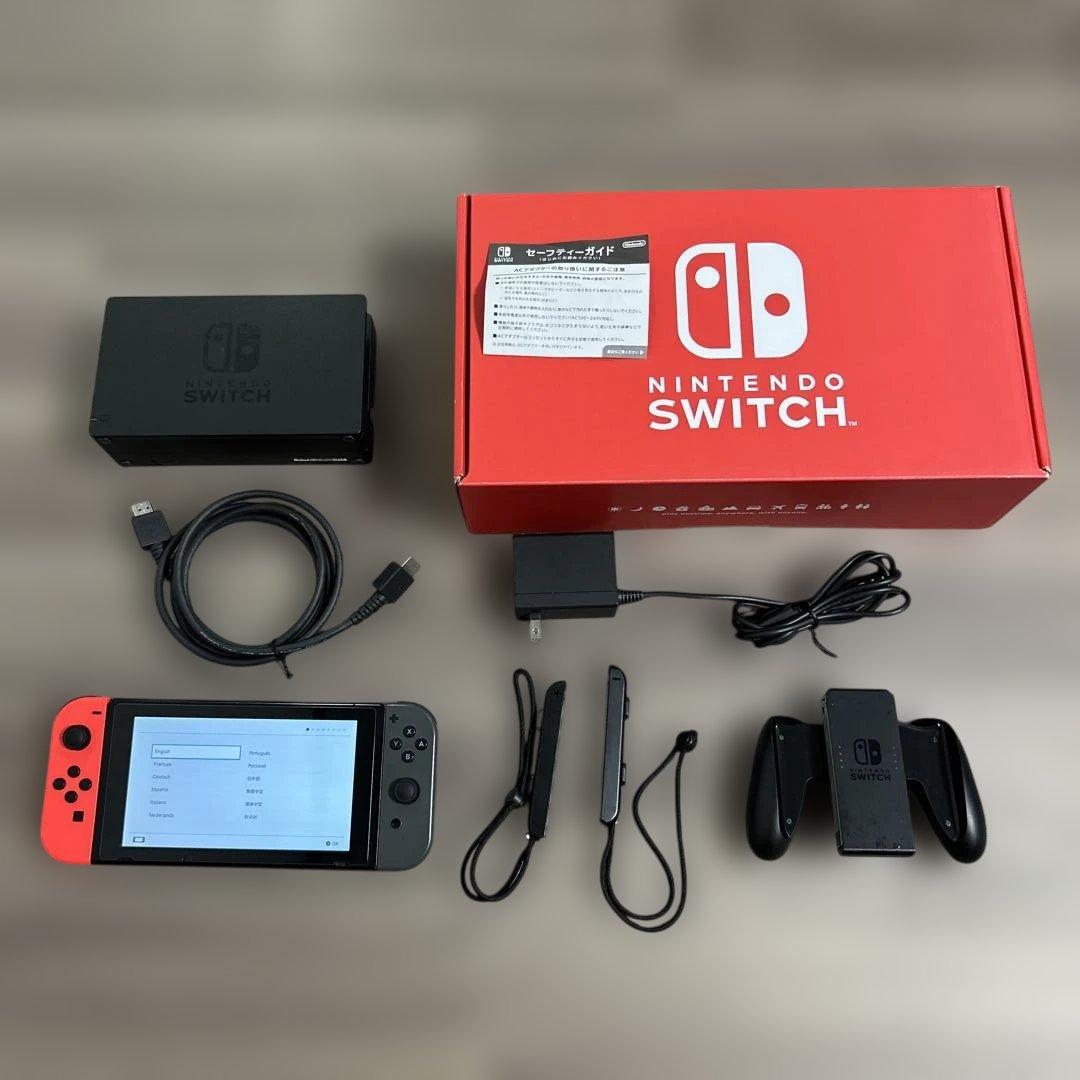 Nintendo Switch本体 付属品全てあり