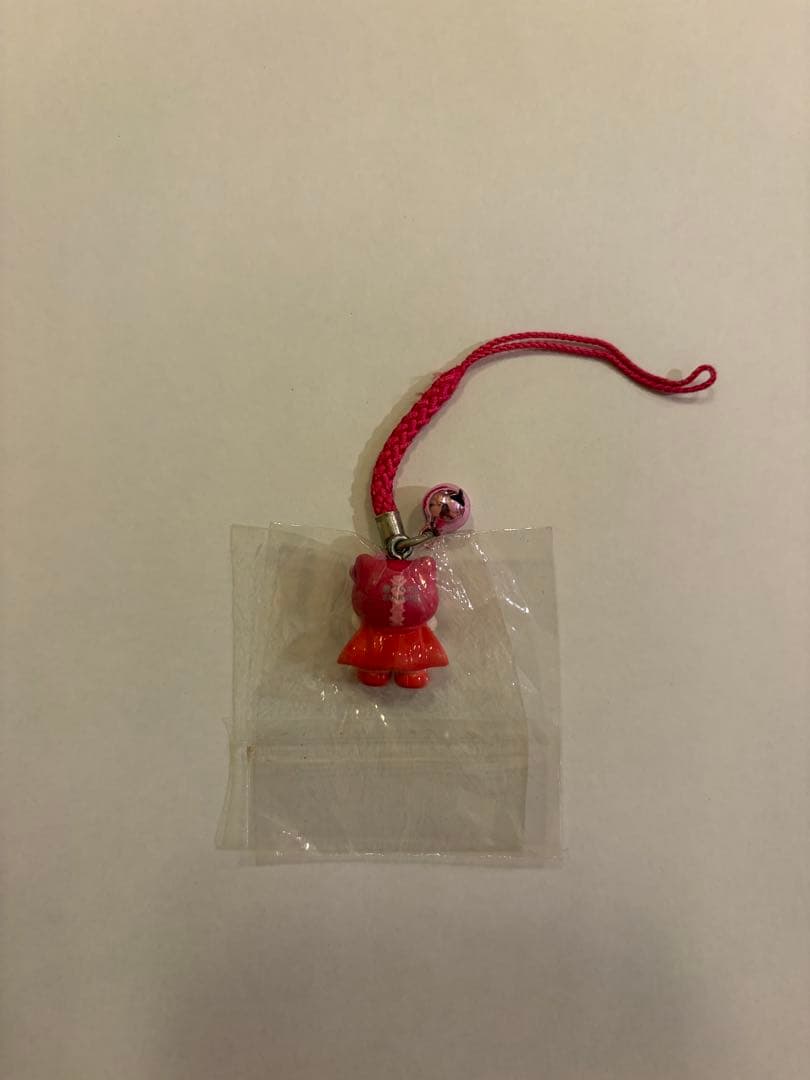 【激レア】覆面レスラー キティ 全日本 プロレス 根付け ストラップ