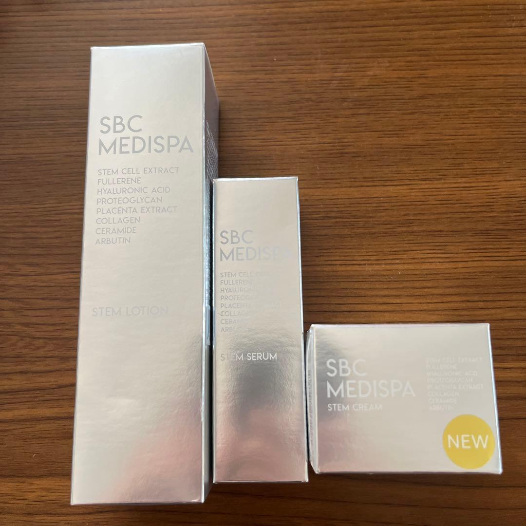 SBCローション、セラム、クリームセット