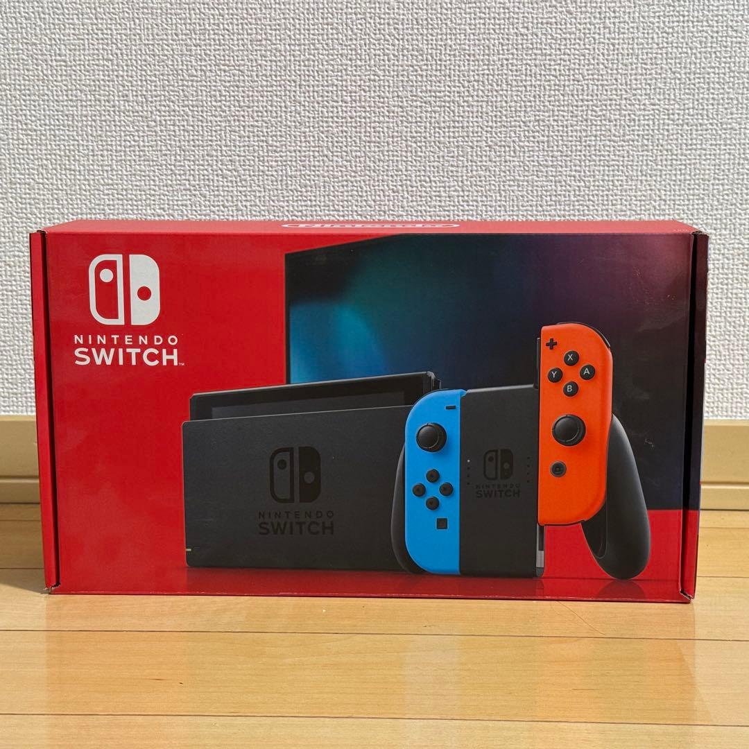 ニンテンドーSwitch 本体 ブルー/レッド 今だけプロコン&ソフトのセット！