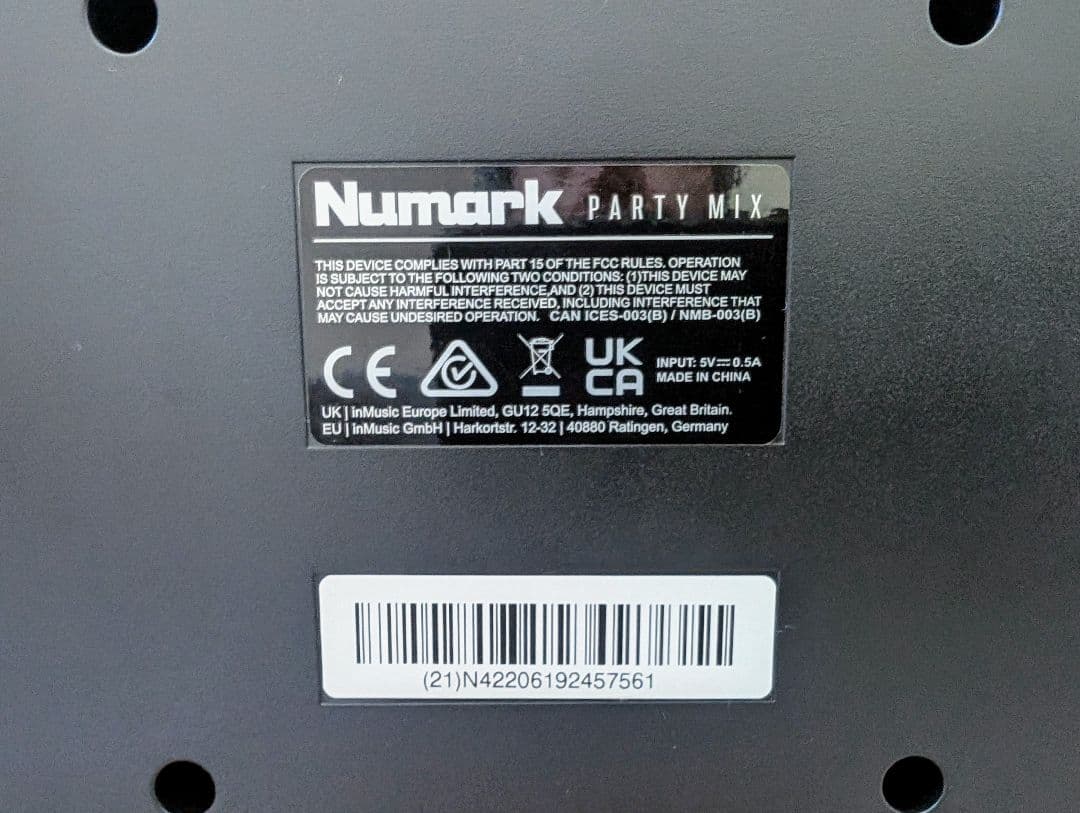 【値下げ】Numark Party Mix2 DJコントローラー