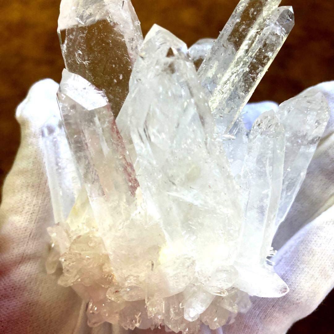 再再お値下げ　レムリアンシードクリスタル　水晶クラスター