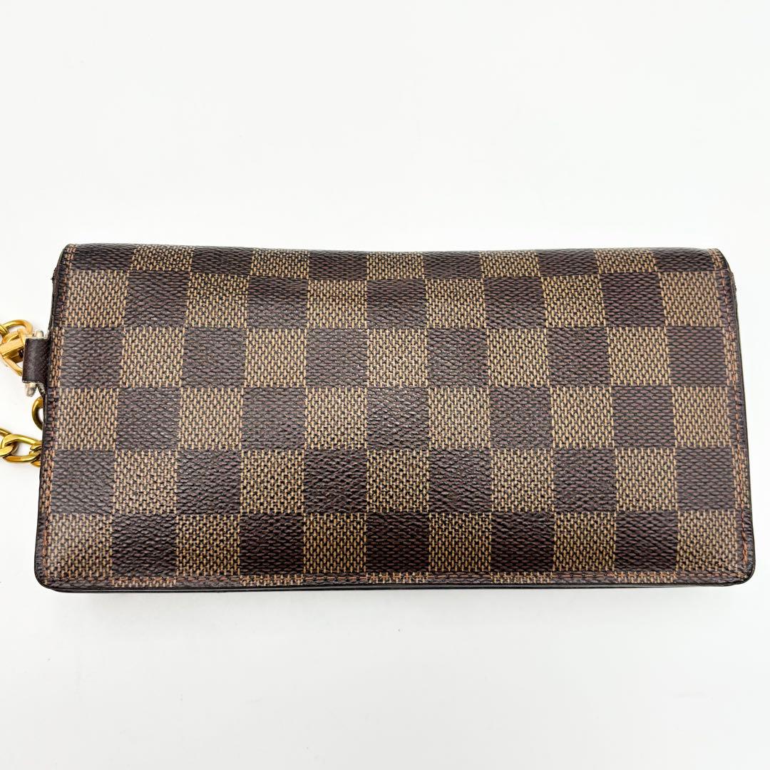 LOUIS VUITTON ポルトフォイユ アコルディオン チェーン　長財布