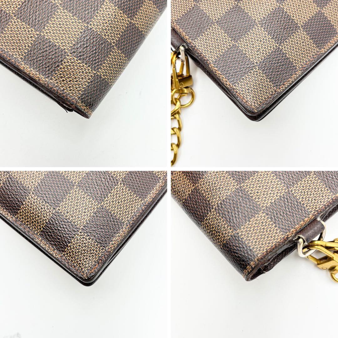 LOUIS VUITTON ポルトフォイユ アコルディオン チェーン　長財布