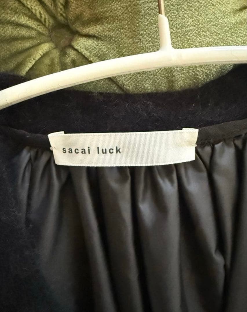 sacai luck モヘア カーディガン