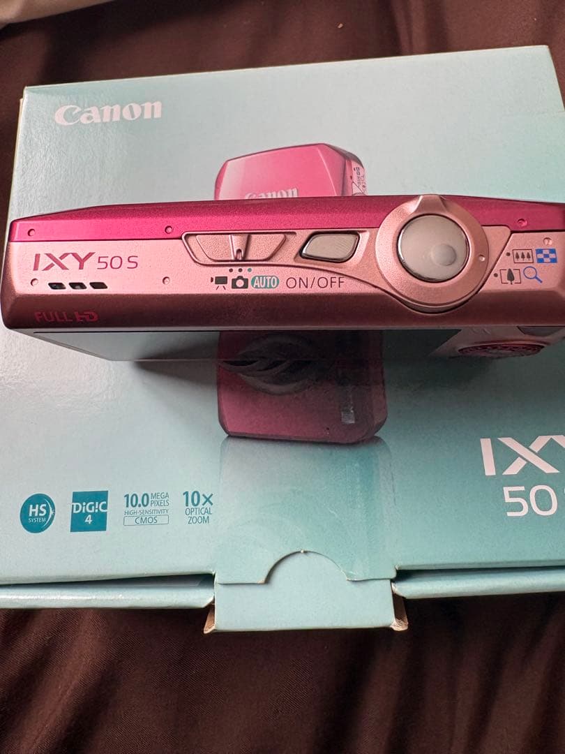 希少 レア CANON IXY50S コンパクトデジタルカメラ ピンク