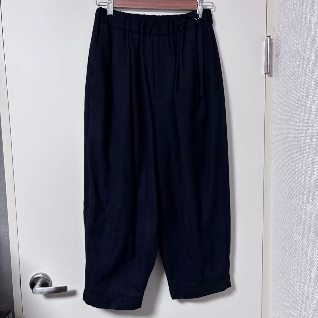 値下げ不可 Dulcamara ドゥルカマラ よそいき タック ワイド パンツ