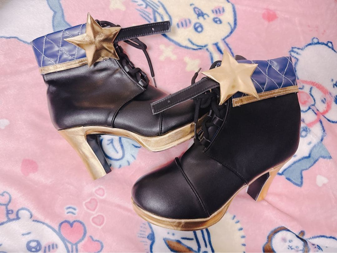 さ*と様 ホロライブ 星街すいせい コスプレ衣装（靴付き）
