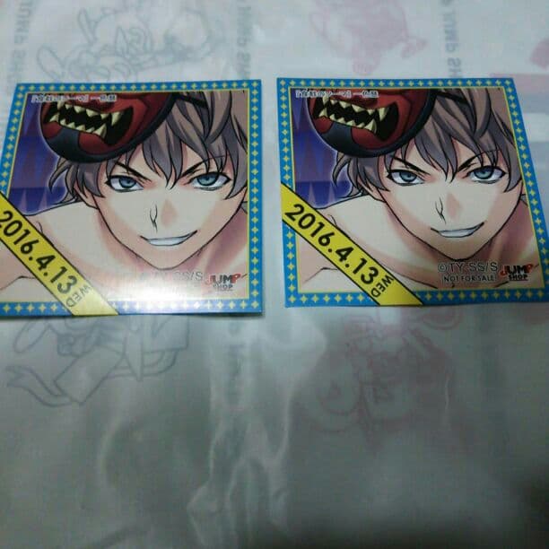 ジャンプショップ限定ステッカー