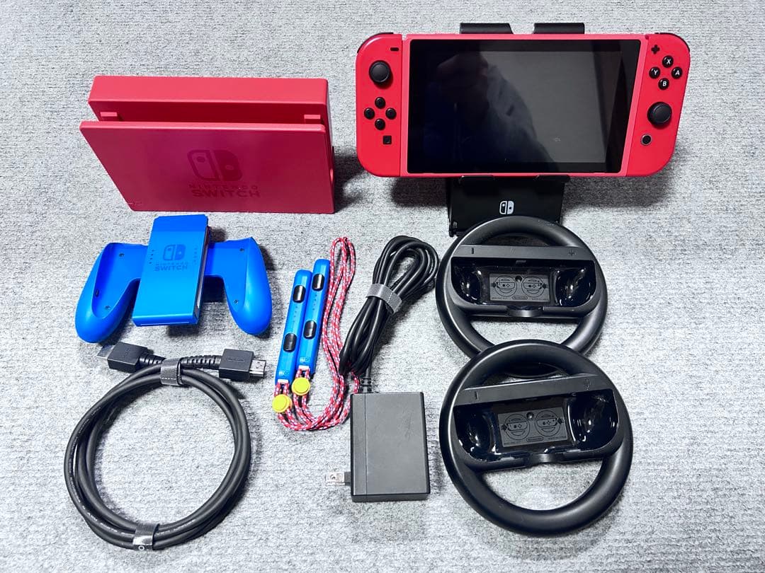 Nintendo Switch 限定版 マリオ×ブルー【バッテリー強化版】