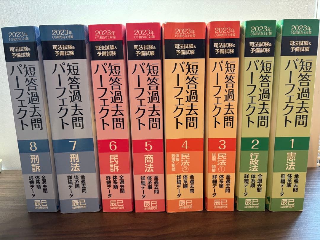 短答過去問パーフェクト 1-8巻セット 2023年版