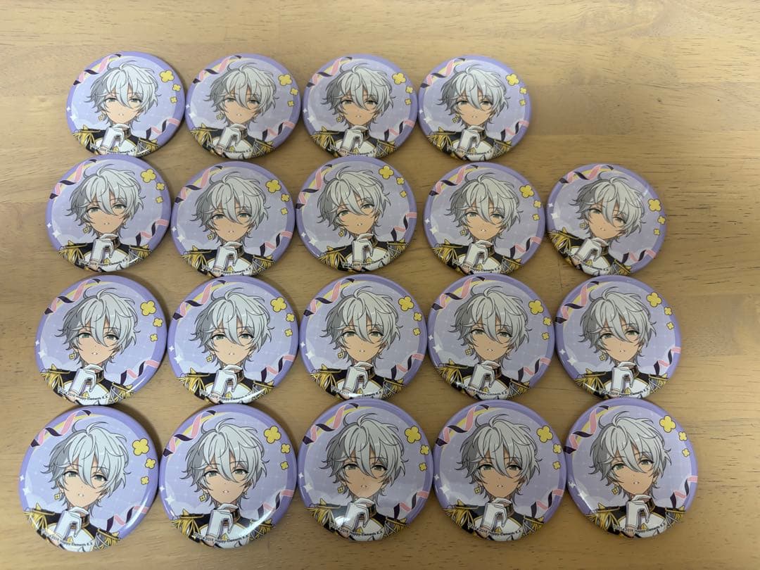 【未使用】あんスタ 名都神無 缶バッジ 19点セット