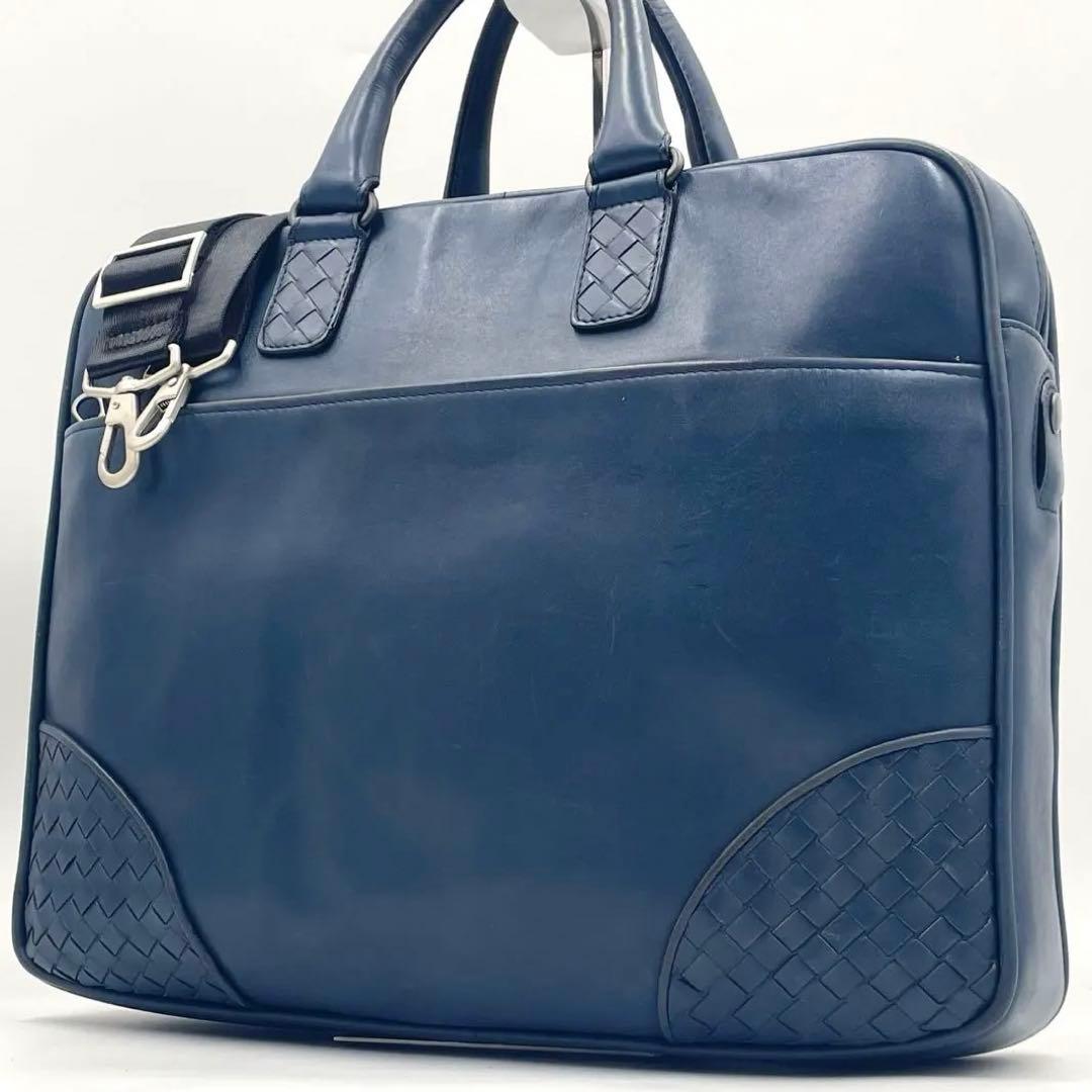 ボッテガ ヴェネタ イントレチャート ブリーフケース 2way 希少モデル A4